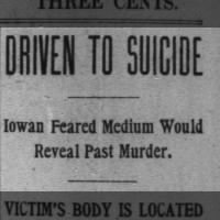 Driven to Suicide- Small town newspaper